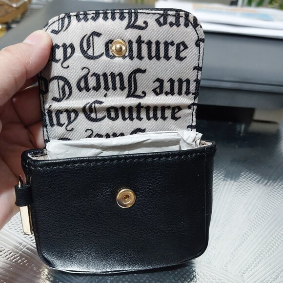 Juicy Couture Mini Heart Clip On Bag Coin Purse Mini Wallet 2 Colors to Choose - Picture 4 of 9